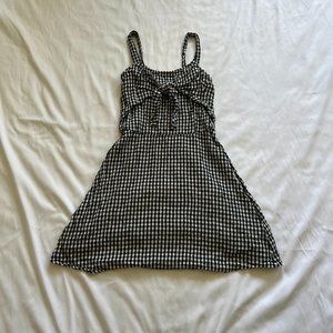 Hollister Gingham Mini Dress S
